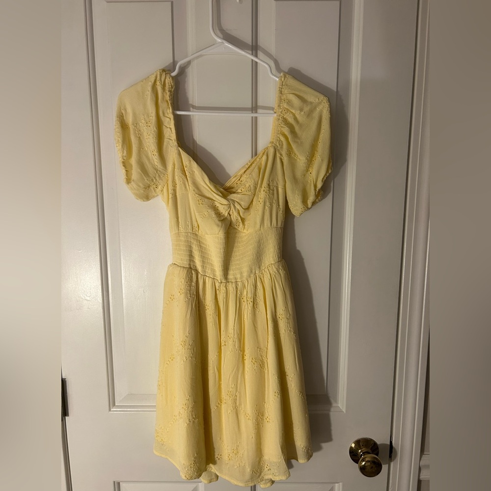 Yellow Bow Dress